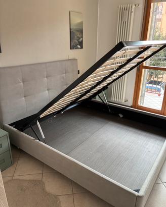 Letto contenitore matrimoniale