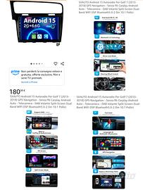 Android car stereo golf 7
