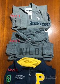 Felpe ragazzo -ABERCROMBIE-DSQUARED-RALPH LAUREN