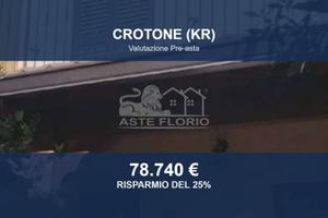 Immobile in asta di 137 m² con box auto a Crotone