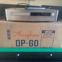 LETTORE CD Hi End ACCUPHASE DP 60 con telecomando