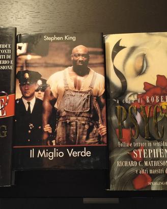 LOTTO 3 LIBRI DI STEPHEN KING