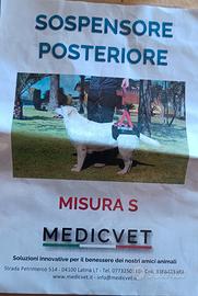 SOSPENSORE POSTERIORE TG. S cane piccola taglia