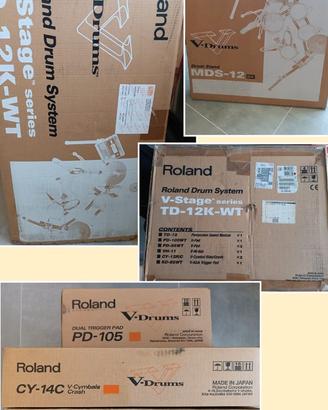 Batteria Elettronica Roland V-Stage TD-12K-WT ++++