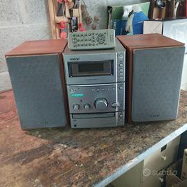 sistema stereo hi fi Sony