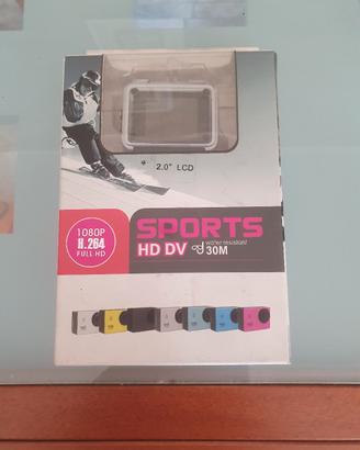 Macchina fotografica digitale per uso sportivo
