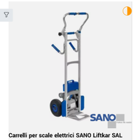 Carrello sali scale elletrico Sano