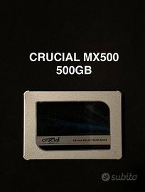 Ssd Crucial MX500 500GB