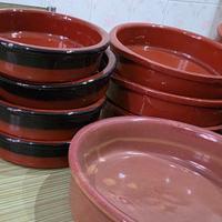 set tegame e terrine in terracotta