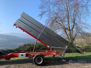 Rimorchio Inox per UVA da 50q