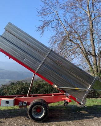 Rimorchio Inox per UVA da 50q