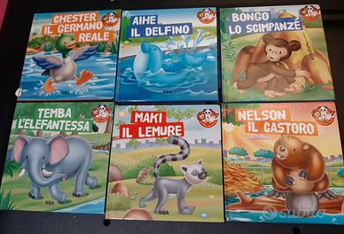 n 6 libri gli animali del mio zoo euro 10