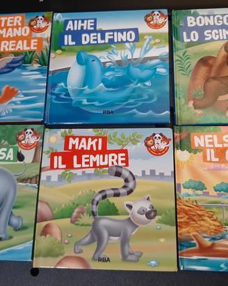n 6 libri gli animali del mio zoo euro 10