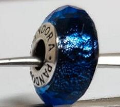 Charm Pandora Murano Blu