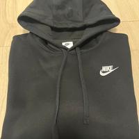 Felpa cappuccio Nike Club unisex nera