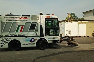 SPAZZATRICE CLEANGO ELITE 4 METRI CUBI