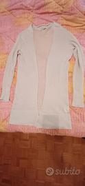 cardigan panna lino 100%