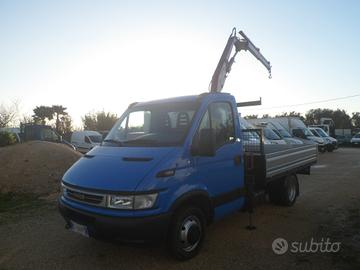 Iveco Daily 35c9 cassone fisso con gru