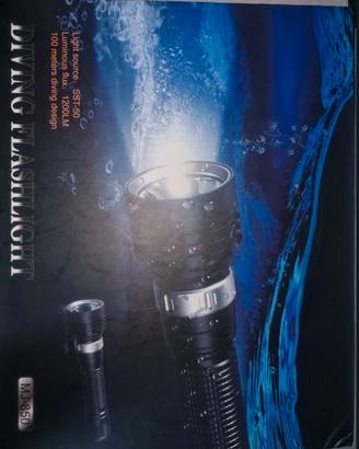 Torcia sub 1200 LMN nuova