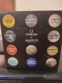 Moon Swatch  mission to the moon Omega