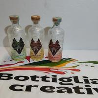 SET GIN LONE WOLF 3 BOTTIGLIE VUOTE DIVERSE 