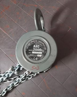 Paranco manuale a catena