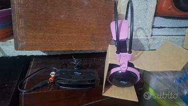 Cuffie stereo wireless a infrarossi Cobra nuove