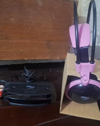 Cuffie stereo wireless a infrarossi Cobra nuove