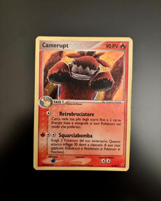 Carta Pokemon - Camerupt 4/107 Holo Rare Ex Deoxys