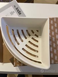 mensola angolare box doccia inda