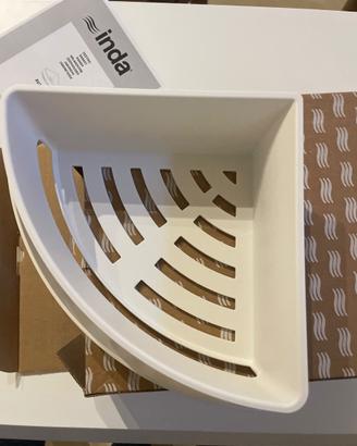 mensola angolare box doccia inda