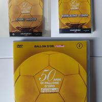 3 Dvd "50 anni di pallone d'oro"