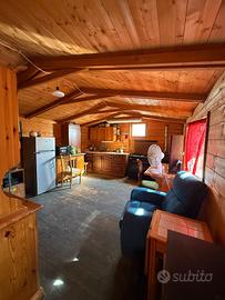 Prefabbricato in legno Blockhouse 30mq - DA SMONTA