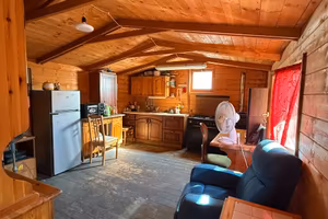 Prefabbricato in legno Blockhouse 30mq - DA SMONTA