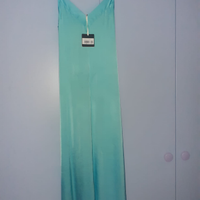 Vestito elegante acqua marina