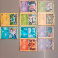 21 carte POKEMON serie Destini Futuri 2012 C canta