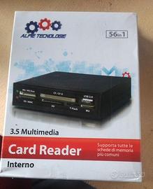 CARD READER 3.5 MULTIMEDIA INTERNO 56 IN 1