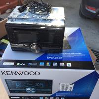 Autoradio, amplificatore, subwoofer, casse