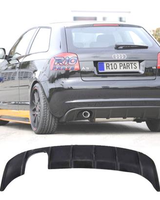 DIFFUSORE AUDI A3 8P 08-13 LOOK RS3