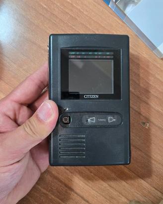 Citizen LCD-TV P422-1l TV Portatile Vintage