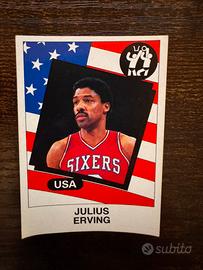 Figurina Panini Supersport Julius Erving USA
