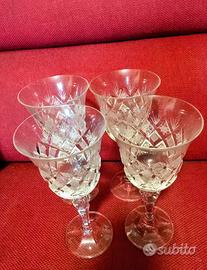 Bicchieri vintage fine cristallo 20 PZ