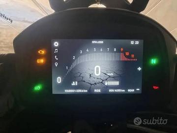 tft 7 pollici moto Morini x-cape 650