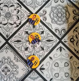 3 caps collezione Inter 2003/04 calcio