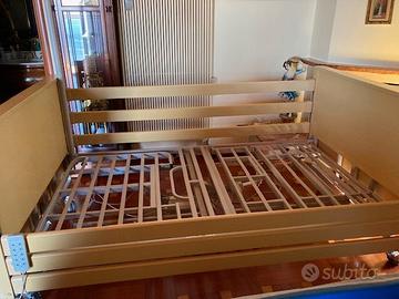 LETTO ORTOPEDICO ELETTRICO WIMED CON TELECOMANDO
