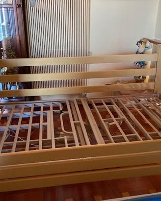 LETTO ORTOPEDICO ELETTRICO WIMED CON TELECOMANDO