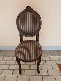 Sedia Luigi XVI elegante