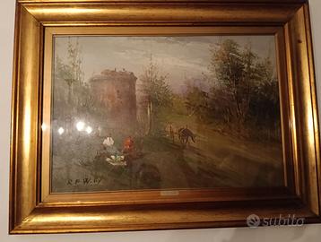 Quadro pittore Wolly