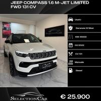 Jeep Compass 1.6 Multijet II 2WD Limited