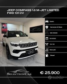 Jeep Compass 1.6 Multijet II 2WD Limited